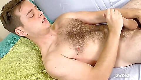 Ryan Russo is on the back of his girl on a fetish video