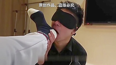 Japanese amateur fuck video with a young guy having a fetish