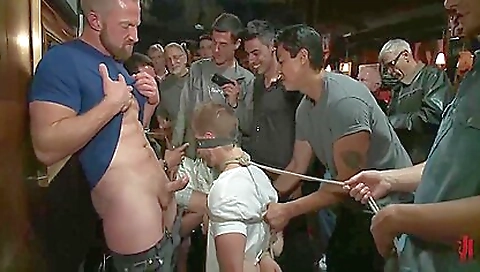 Big cock girl is going to dominate a dude and be whipped