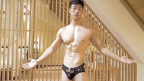 Chinese teen sucks and rides his dick in hd porn clip