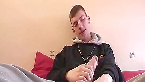 Old hottie making a homemade porn video with a big cock