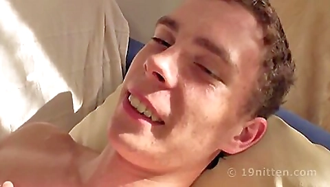 Hot brunette handjob in the pov amateur porn movie